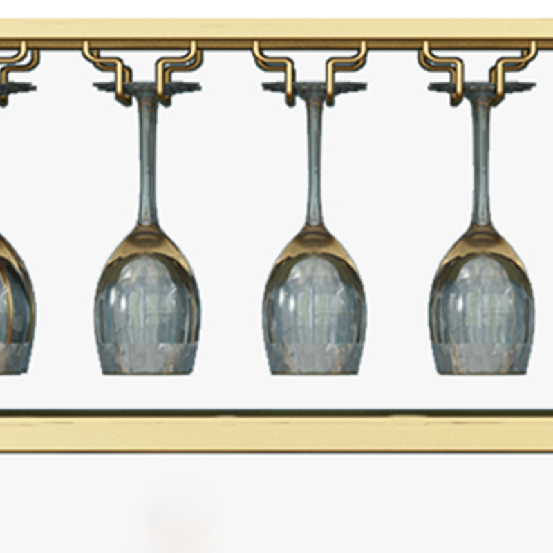 Industrial Iron Bottle Wine Rack Simple Floor Bottle Holder with Wine Storage