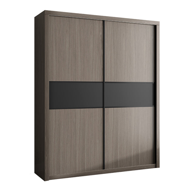 Engineered Wood Wardrobe Armoire With Shelves Modern Wardrobe Closet