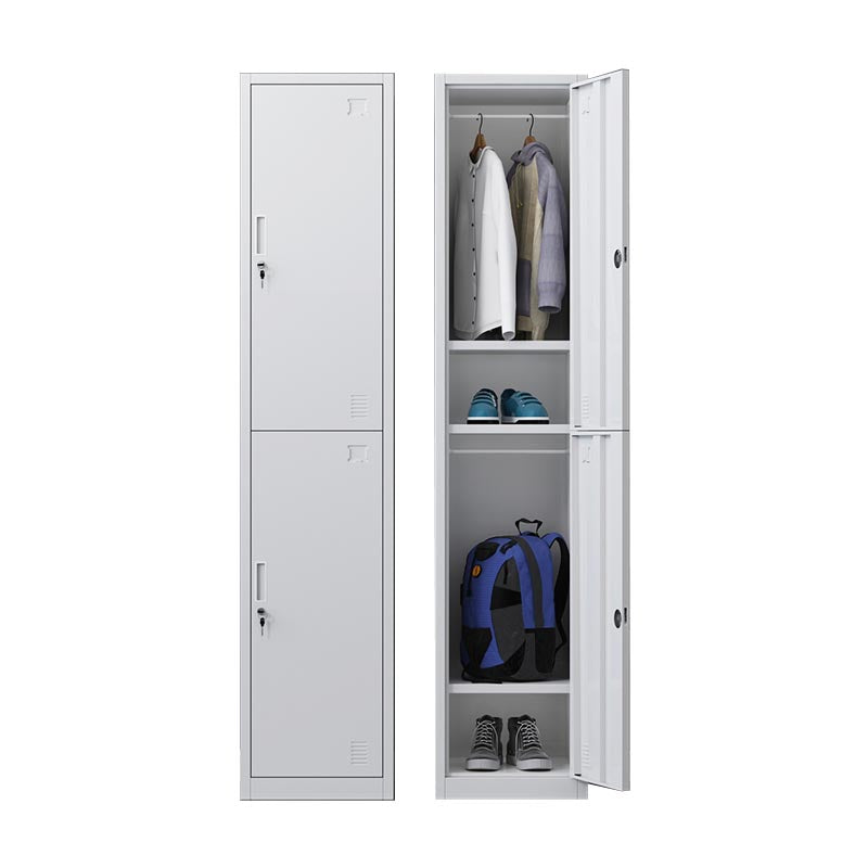 Hinged Wardrobe Cabinet Contemporary Metal Wardrobe for Bedroom