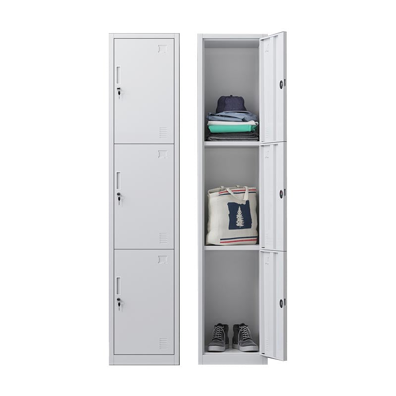 Hinged Wardrobe Cabinet Contemporary Metal Wardrobe for Bedroom