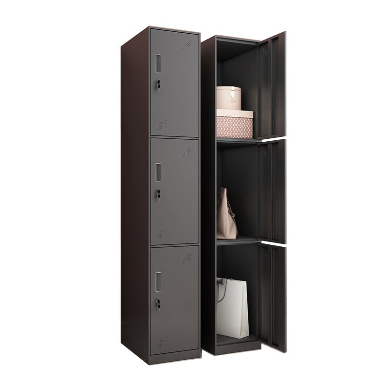 Hinged Wardrobe Cabinet Contemporary Metal Wardrobe for Bedroom