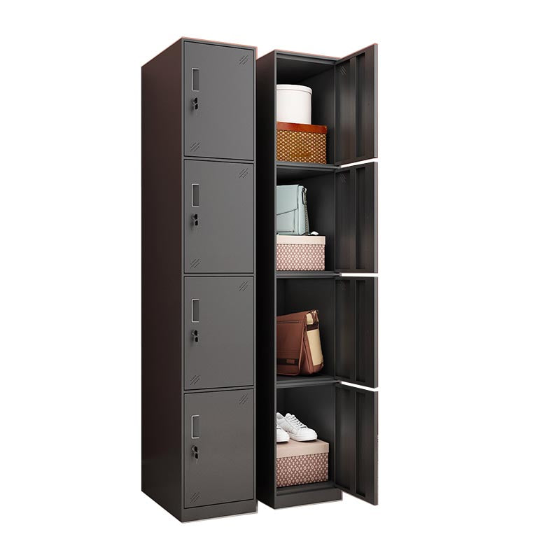 Hinged Wardrobe Cabinet Contemporary Metal Wardrobe for Bedroom