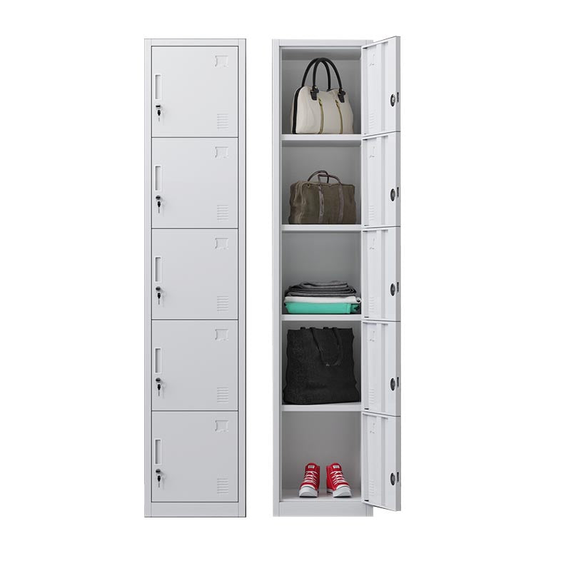 Hinged Wardrobe Cabinet Contemporary Metal Wardrobe for Bedroom