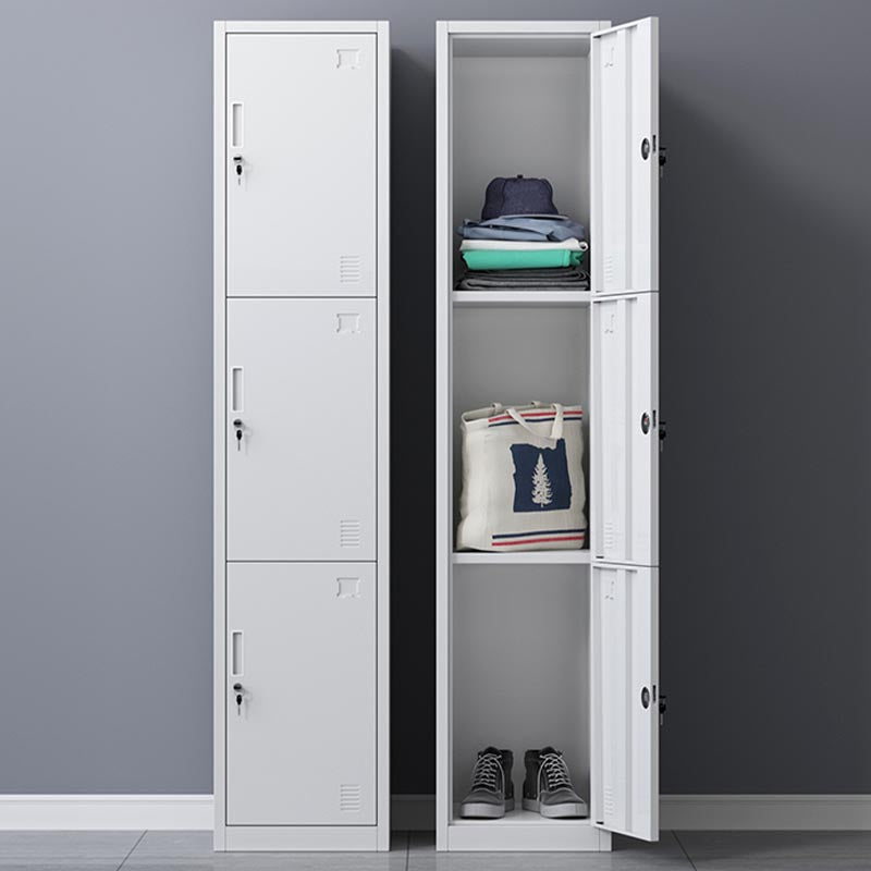 Hinged Wardrobe Cabinet Contemporary Metal Wardrobe for Bedroom