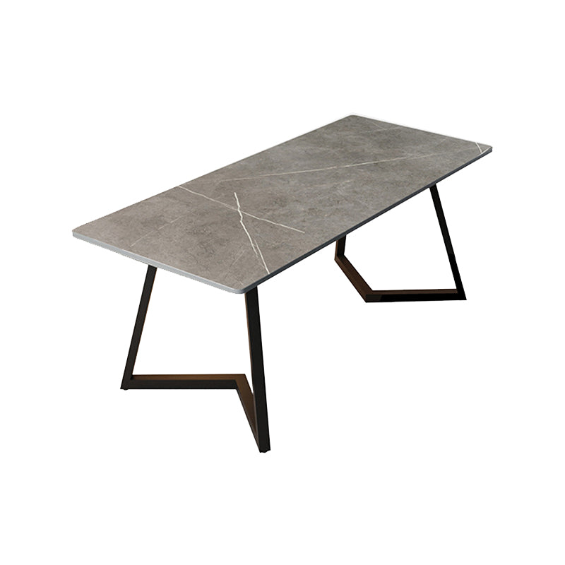 30"H Modern Office Desk Rectangular Executive Desk for Office