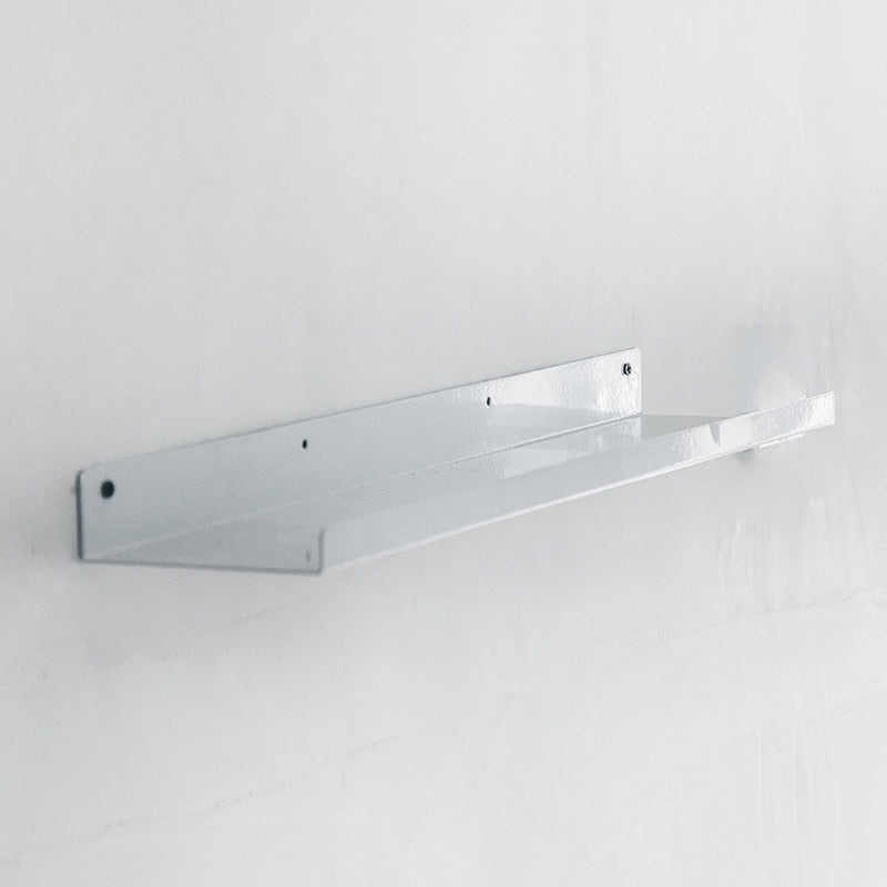 Contemporary Floating Bookshelf Iron 4.7" W Living Room Book Shelf