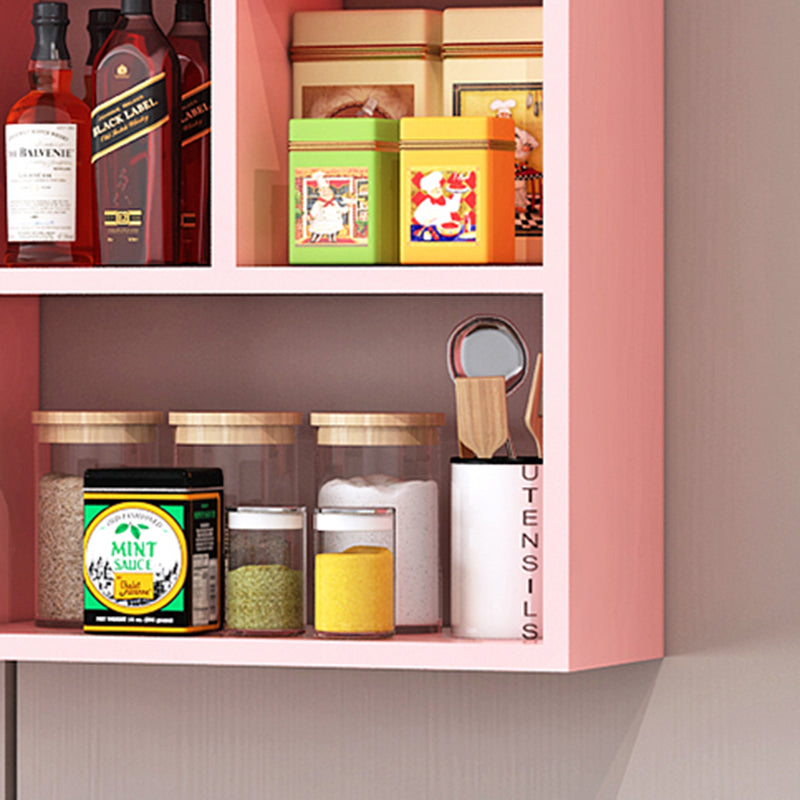 Contemporary Wooden Shelf Bookcase Wall Mounted Floating Bookcase