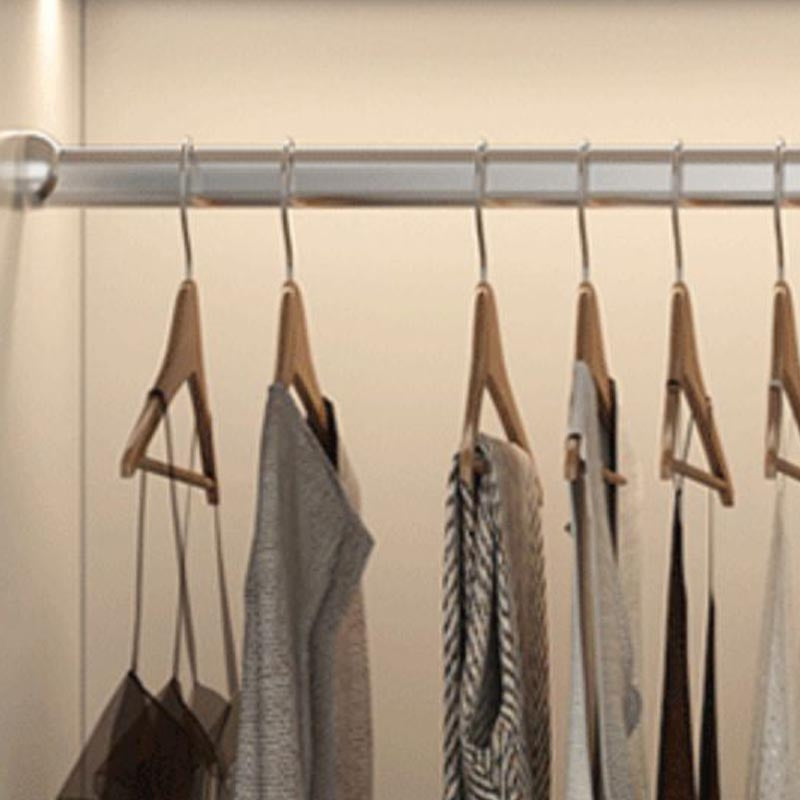 Contemporary Style Wardrobe White Colour Wood Wardrobe Closet for Home