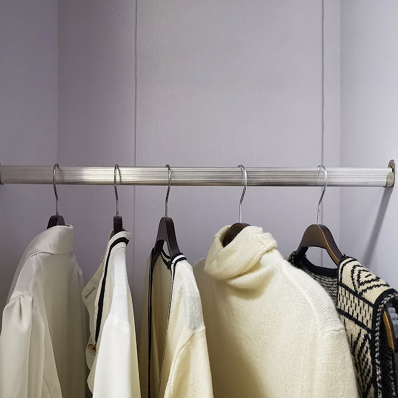 White Engineered Wood Wardrobe Cabinet Contemporary Wardrobe Closet