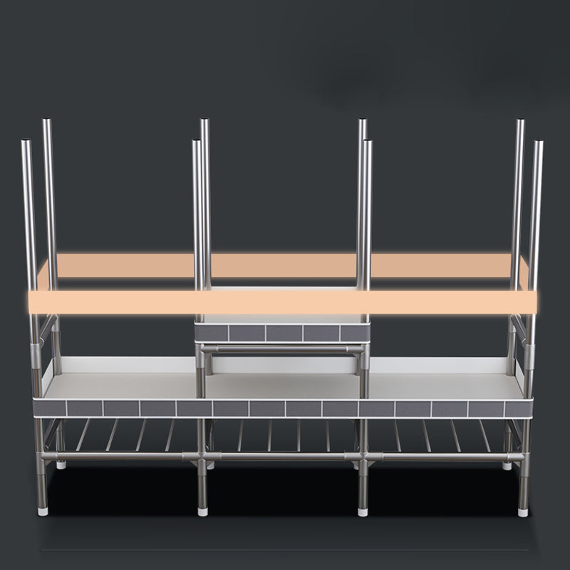 Modern Style Wardrobe Metal Wardrobe Closet with Garment Rod