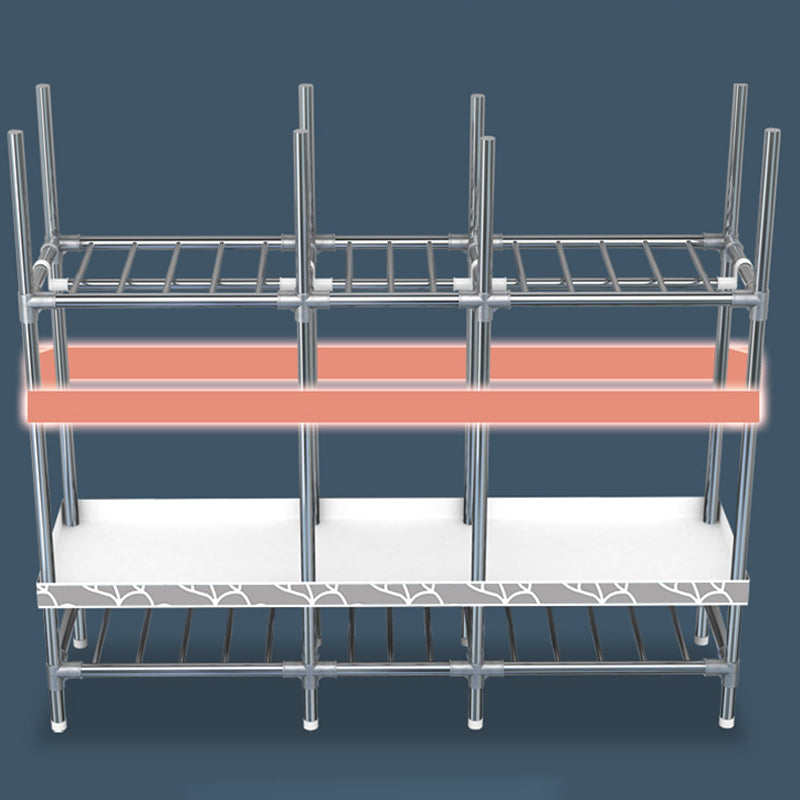 Modern Style Wardrobe Metal 1-Door Wardrobe Closet for Bedroom