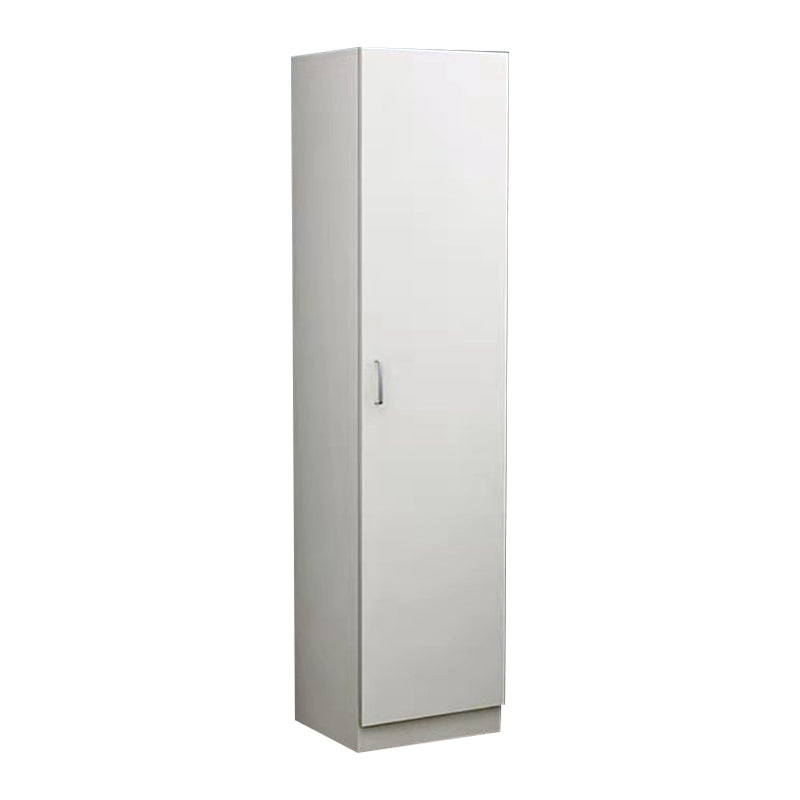 Contemporary White Wardrobe Armoire Hinged Wardrobe Cabinet for Home