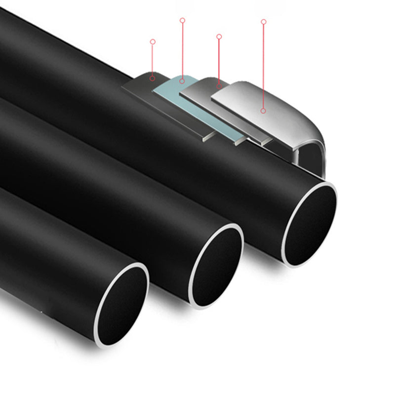 Modern Office Open Shelf Natural 11.81" W Engineered Wood Bookshelf