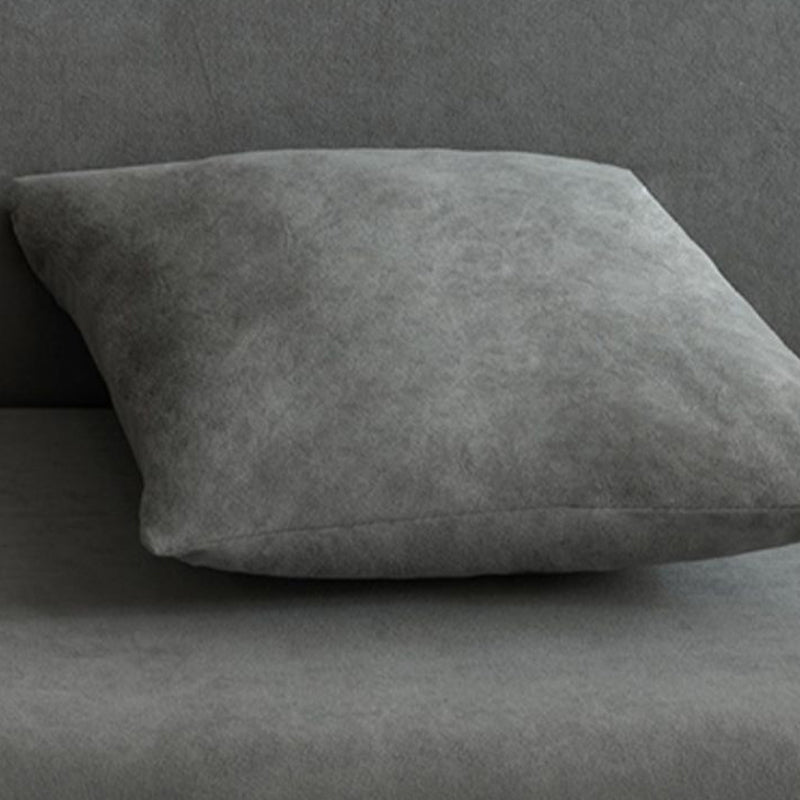 28.34" High Velvet Sofa Contemporary Square Arm Sofa for Apartment