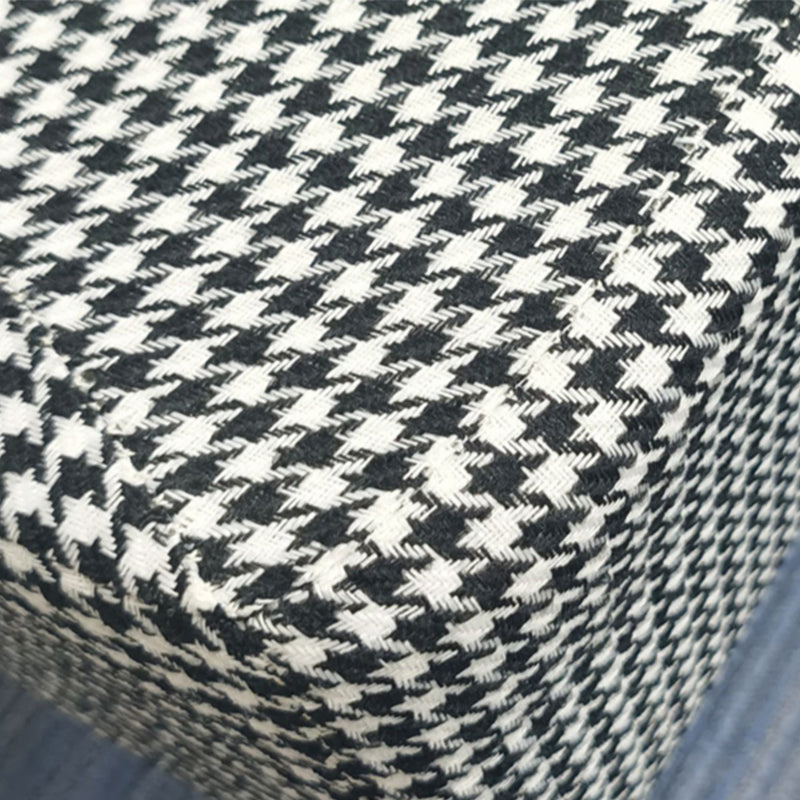 Contemporary Fabric Arms Included with Black Legs Accent Armchair