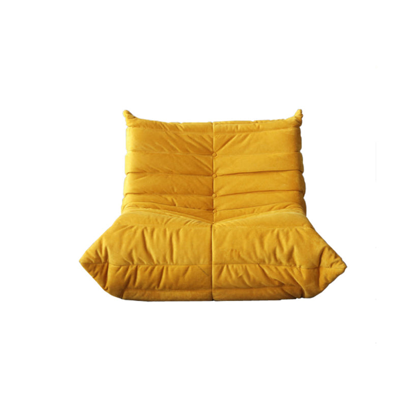 Contemporary Style Upholstered Armless Cushion Back Parsons Chair