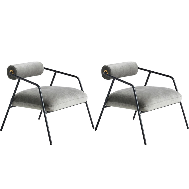 Industrial Style 27.55" Wide Fixed Back 4 Legs Sponge Arm Chair