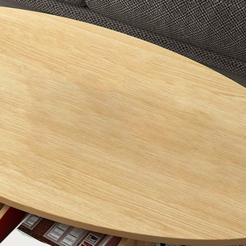 Contemporary Style Coffee Cocktail Table Wooden 4 Legs Coffee Table