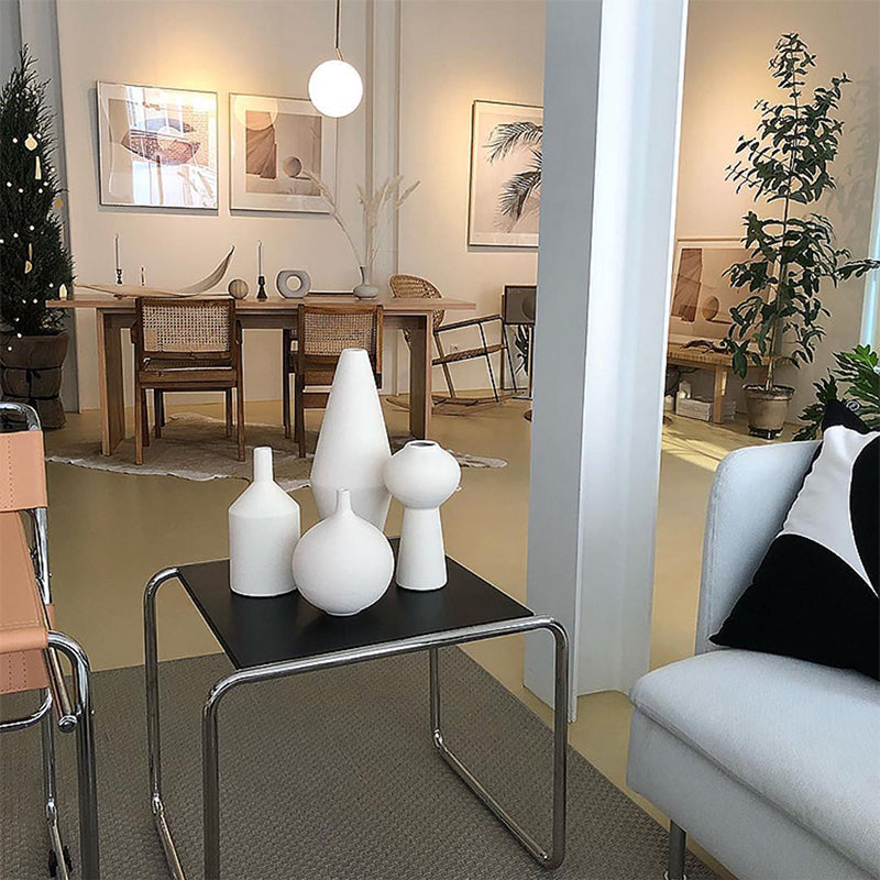 Scandinavian Sled Coffee Table Wooden Coffee Table for Living Room and Bedroom