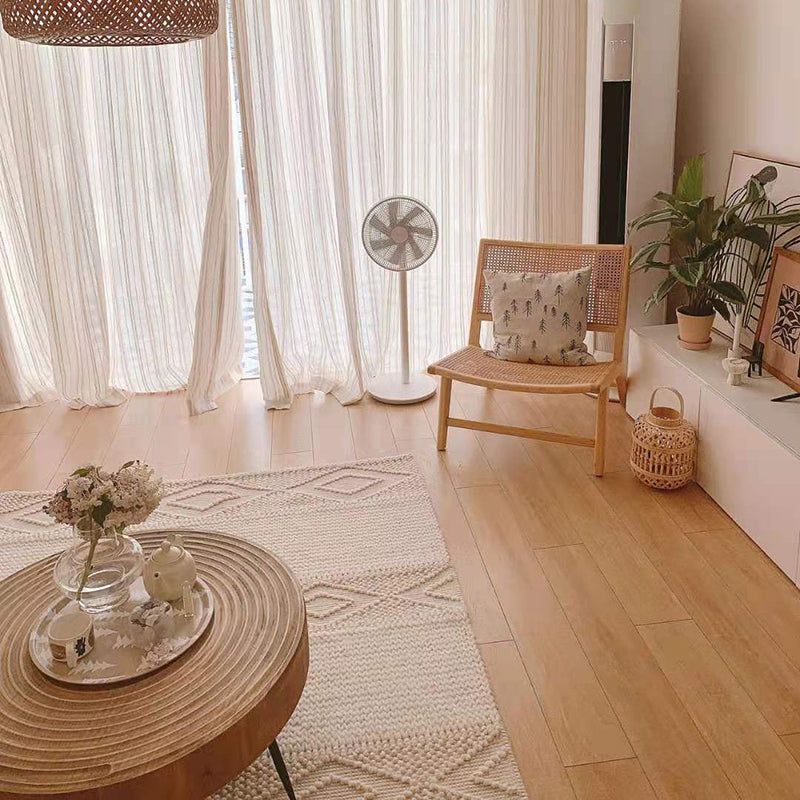 Contemporary Style Coffee Cocktail Table Solid Wood Round Coffee Table