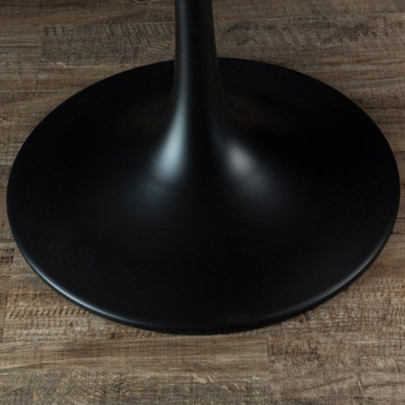 1 Solid Wood Coffee Table Round Minimalist Coffee Table for Living Room