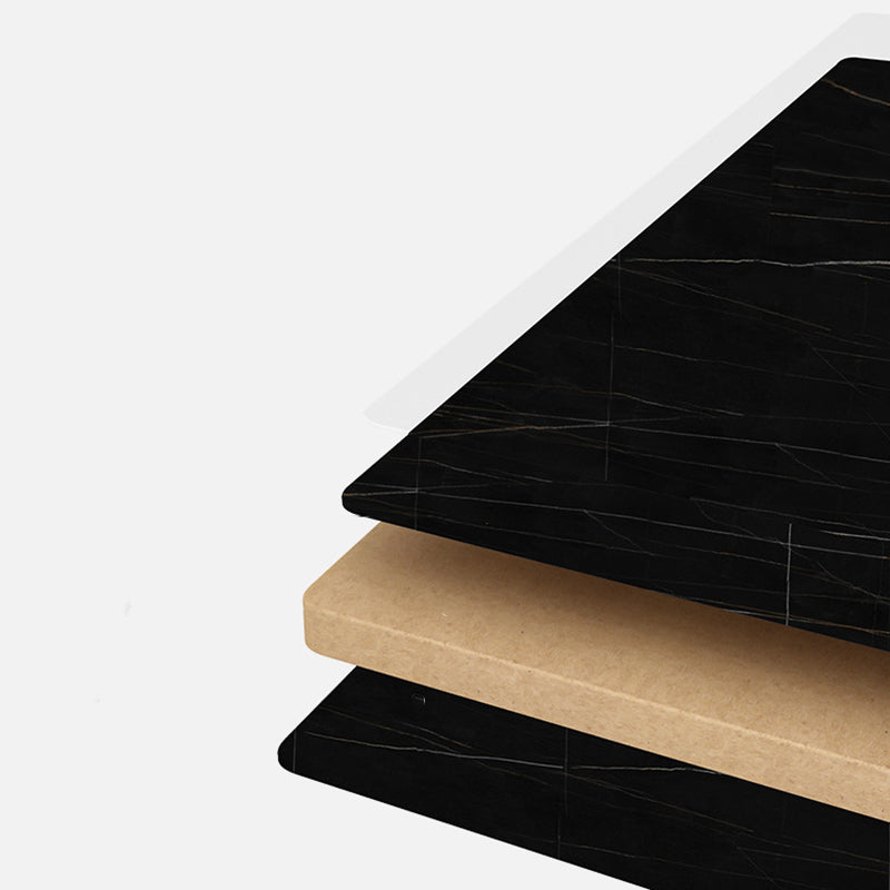 Wood Coffee Table Round Minimalist Coffee Table for Living Room