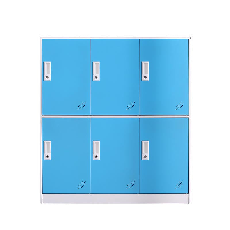 Non-Hanging Armoire Contemporary Metal Storage Cabinet for Home