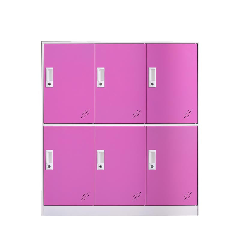 Non-Hanging Armoire Contemporary Metal Storage Cabinet for Home