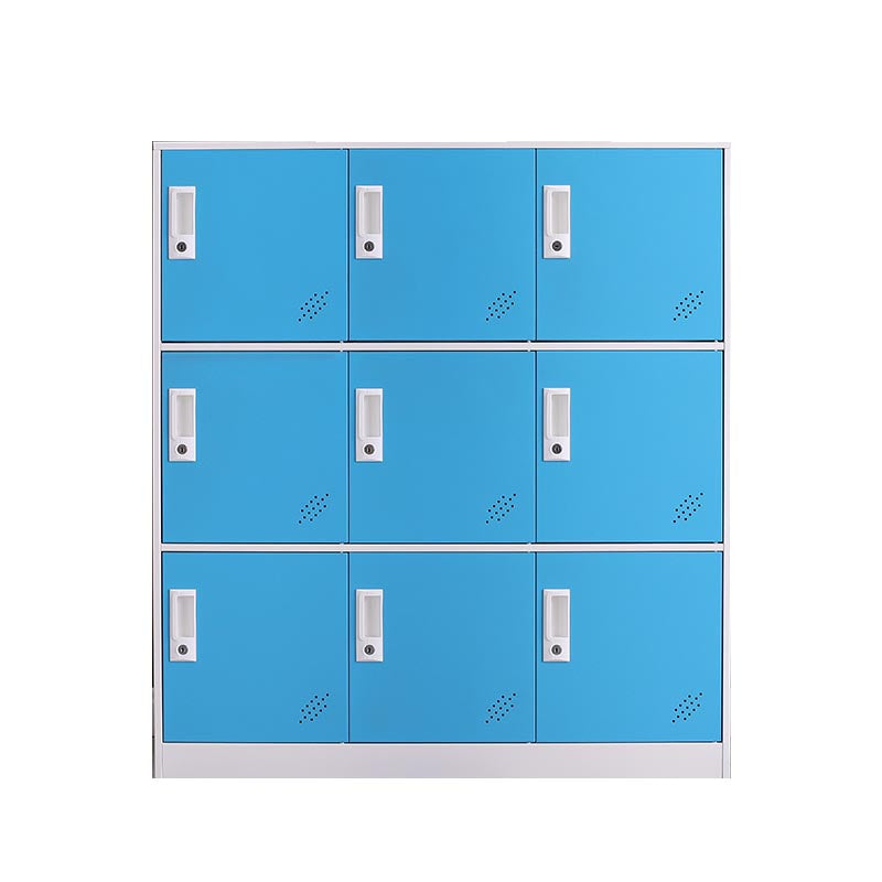 Non-Hanging Armoire Contemporary Metal Storage Cabinet for Home