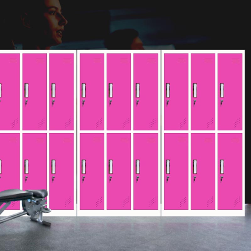 Contemporary Style Wardrobe Metal Home Wardrobe Closet With Lock