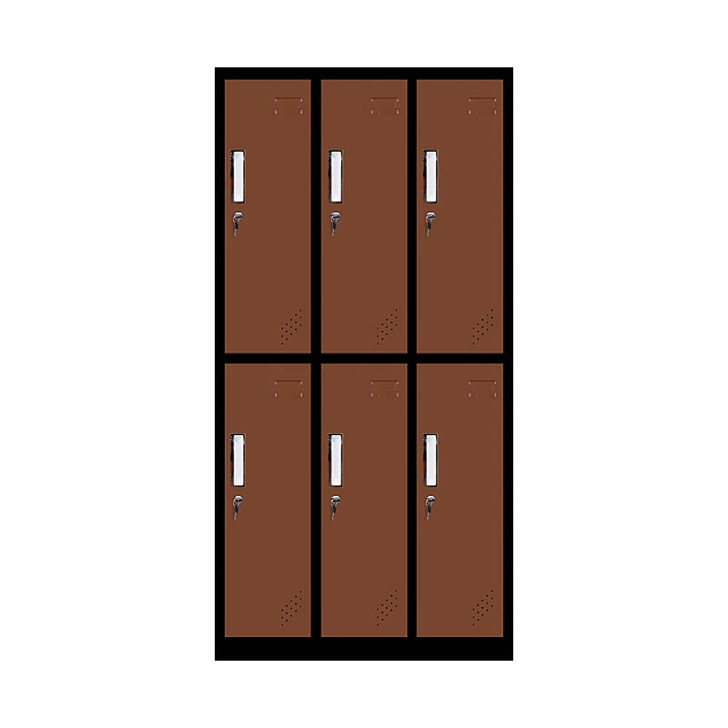 Contemporary Style Wardrobe Metal Home Wardrobe Closet With Lock