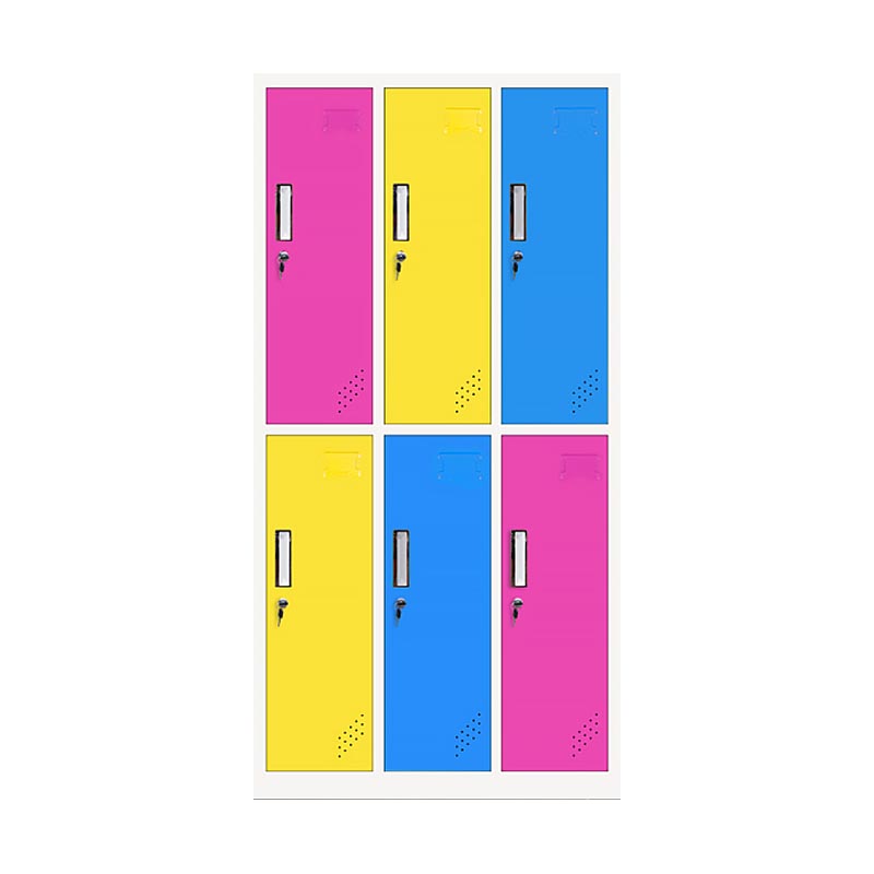 Contemporary Style Wardrobe Metal Home Wardrobe Closet With Lock