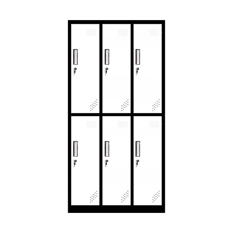 Contemporary Style Wardrobe Metal Home Wardrobe Closet With Lock