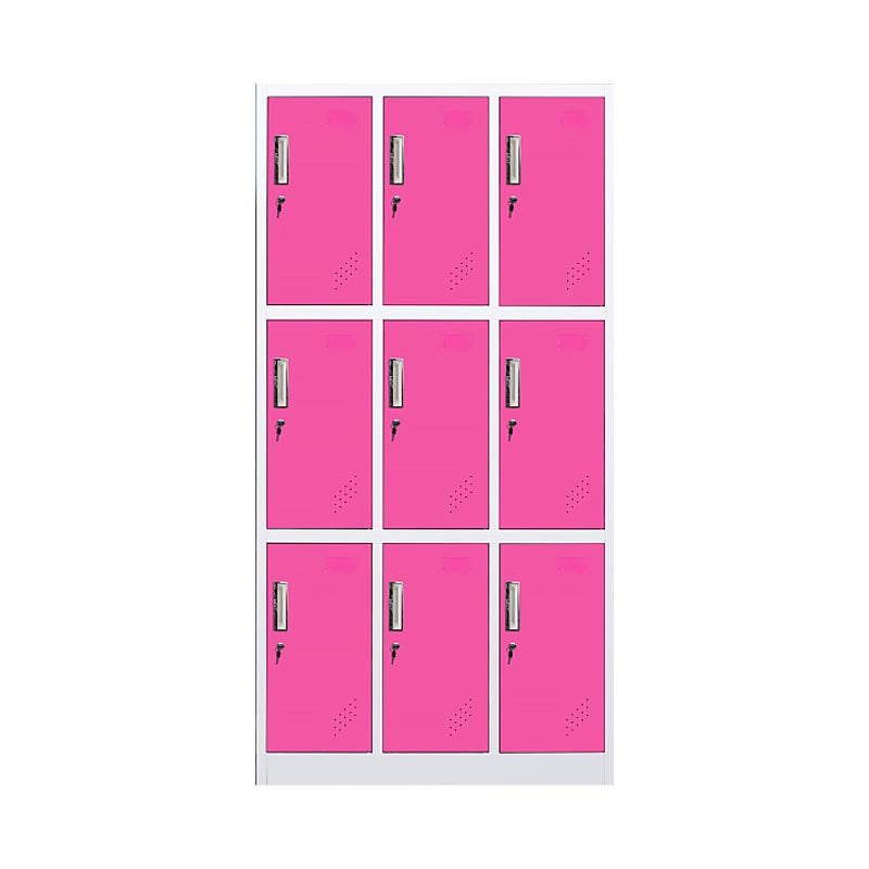 Contemporary Style Wardrobe Metal Home Wardrobe Closet With Lock