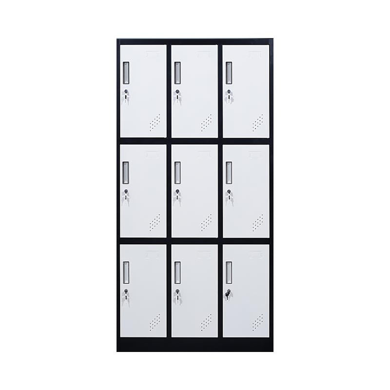 Contemporary Style Wardrobe Metal Home Wardrobe Closet With Lock