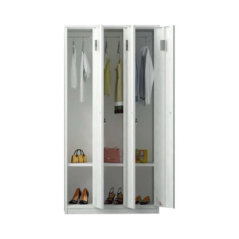Modern Style Wardrobe Armoire Metal Wardrobe Closet for Home