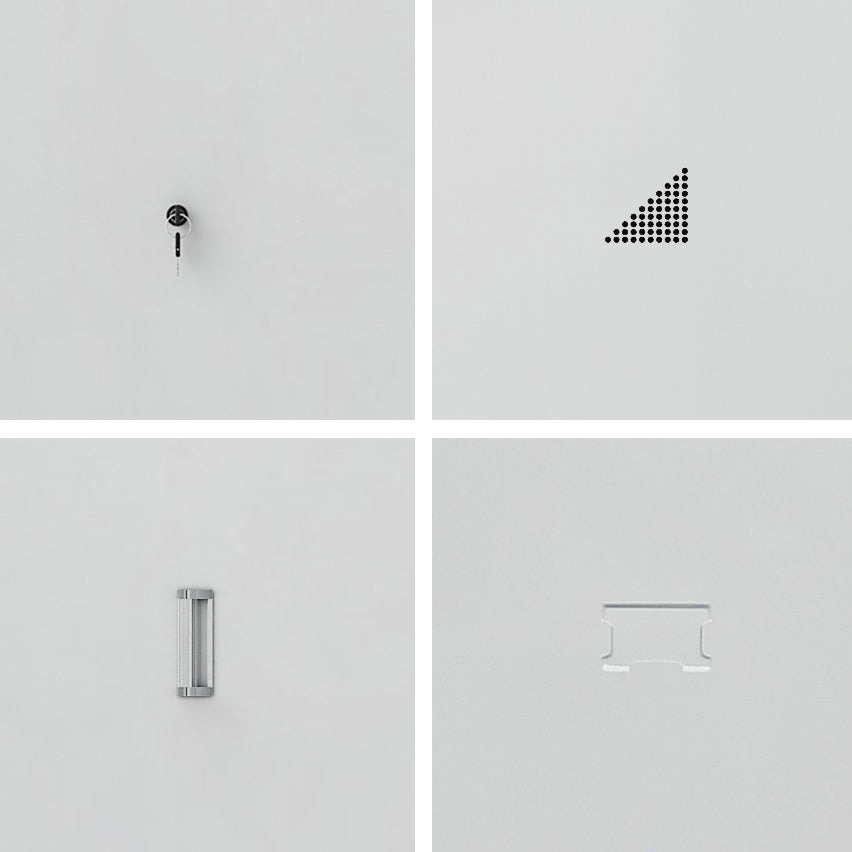 Modern Style Wardrobe Armoire Metal Wardrobe Closet for Home