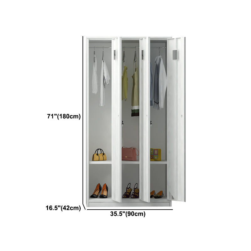 Modern Style Wardrobe Armoire Metal Wardrobe Closet for Home