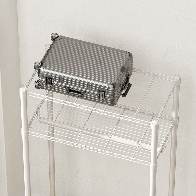 Contemporary Style Wardrobe Steel Wardrobe Closet with Shelves