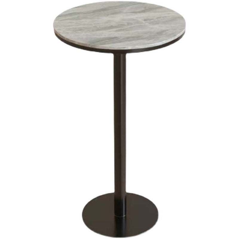 Modern 1/2/3 Pieces Sintered Stone Pub Table Set Fixed Table Counter Table