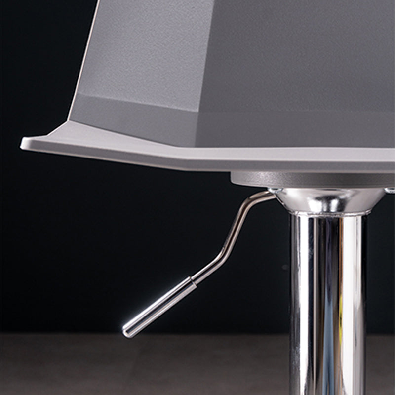 Modern Adjustable Dining Stool Plastic Footrest Counter Stool with Swivel