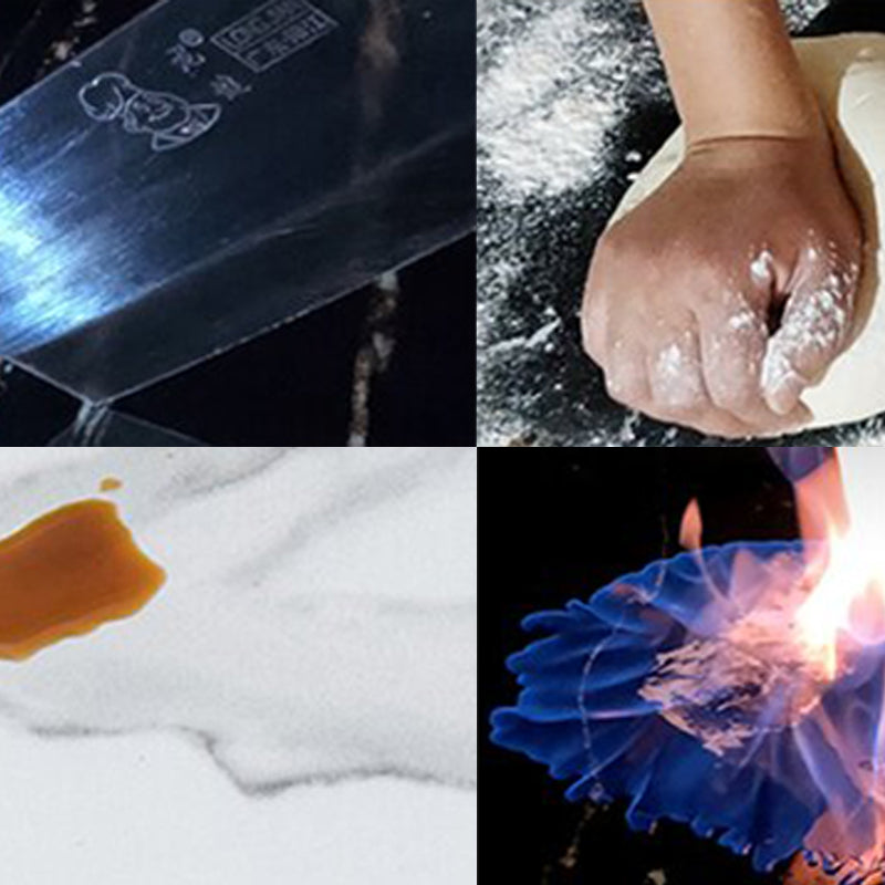 Modern Style Round Dining Table Sintered Stone Pedestal Table for Dining Room