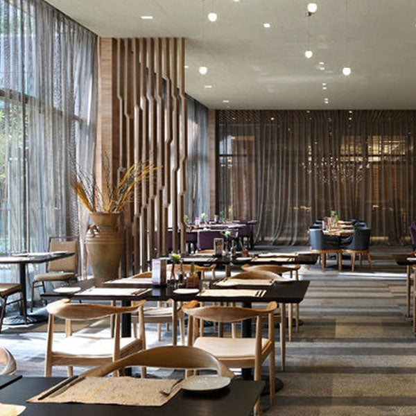 Modern Ash Open Arm Chair Matte Finish Faux Leather Dining Chair