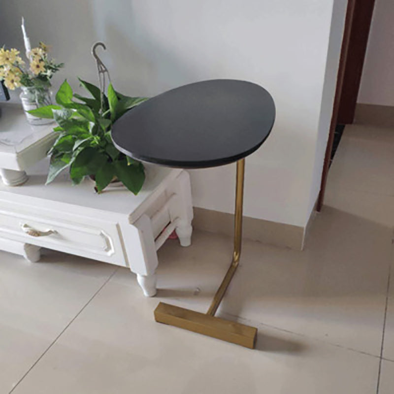 Nordic C End Table Wood Minimalist Side End Table for Living Room