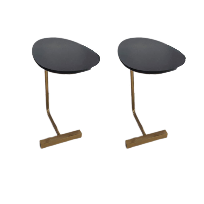 Nordic C End Table Wood Minimalist Side End Table for Living Room