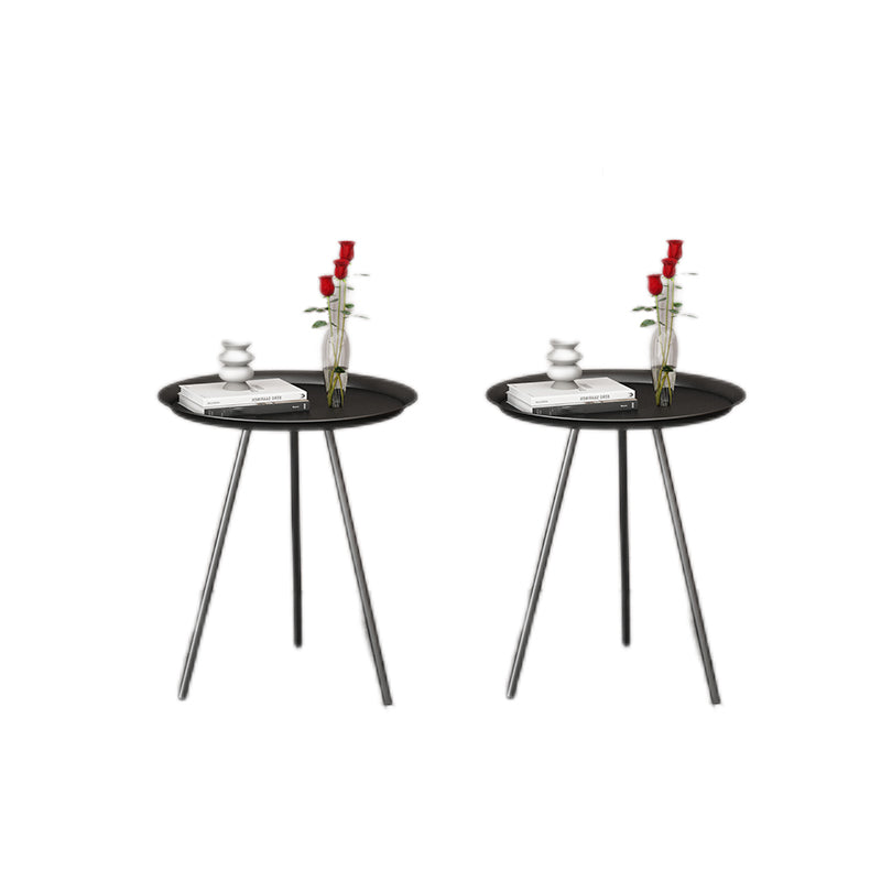 Round End Table Modern Minimalist Side End Table for Living Room