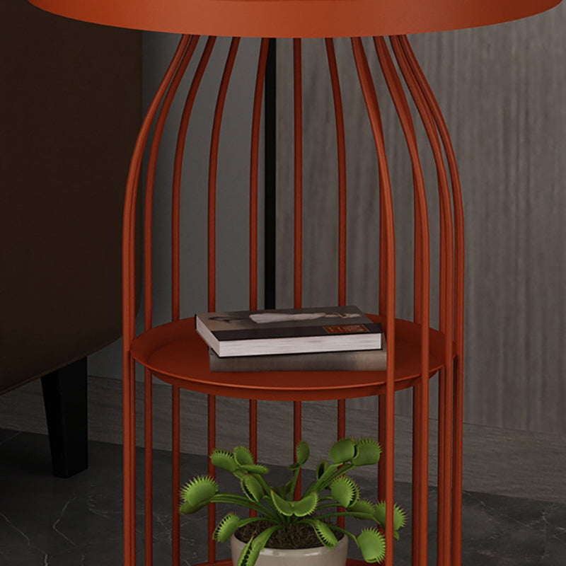 Round End Table Modern Minimalist Side End Table for Living Room