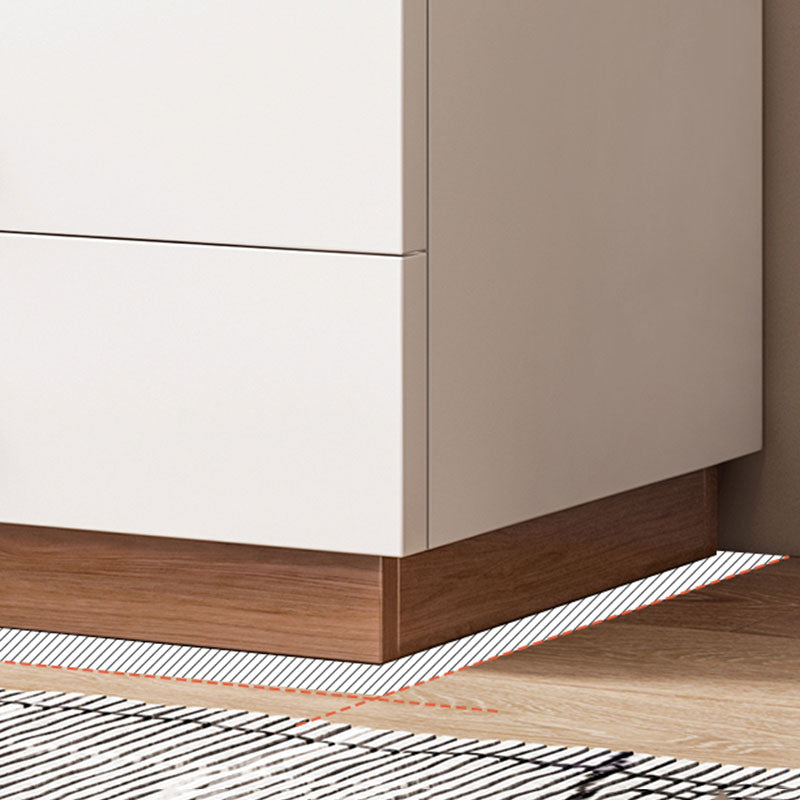 Wooden Bachelor's Chest Contemporary Vertical Chest with Drawer