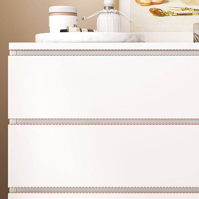 Contemporary Wood Storage Chest Dresser Bedroom Vertical Dresser