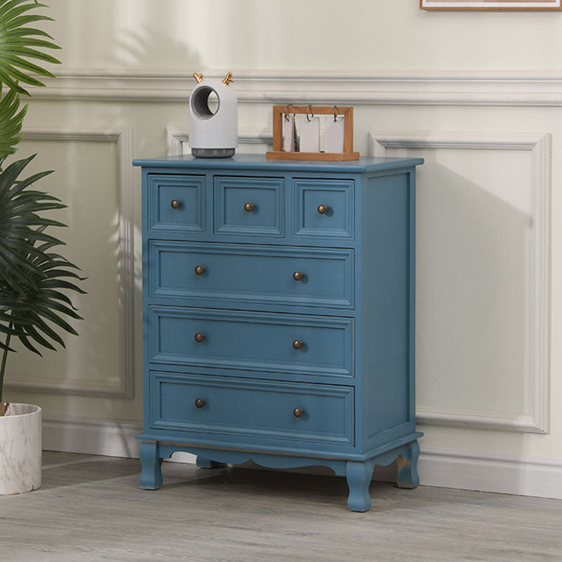 Contemporary Bedroom Storage Chest Dresser Solid Wood Dresser